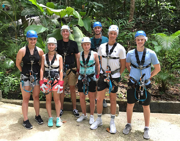 Zipline Fun in St Lucia