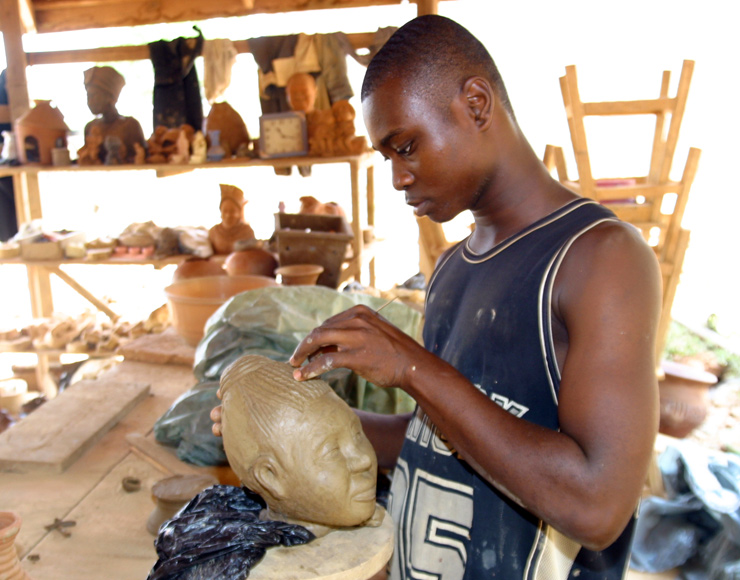Ghana Sculpture Artist