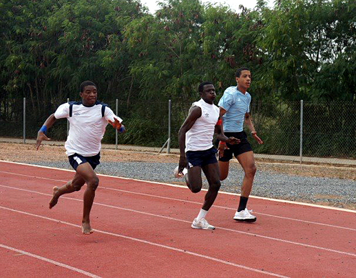 Athletics Training in Ghana