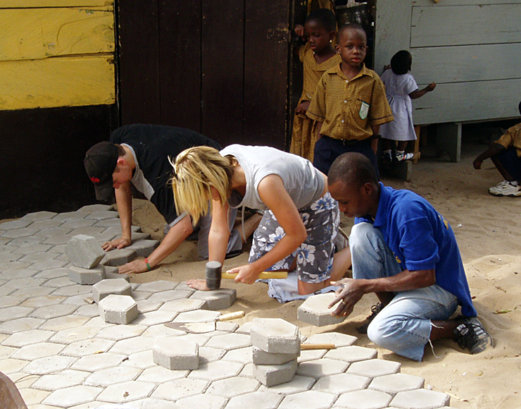 Building Project in Ghana