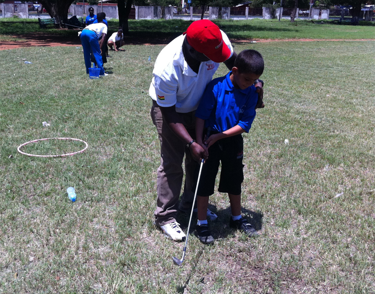 Golf Coaching Kids Ghana