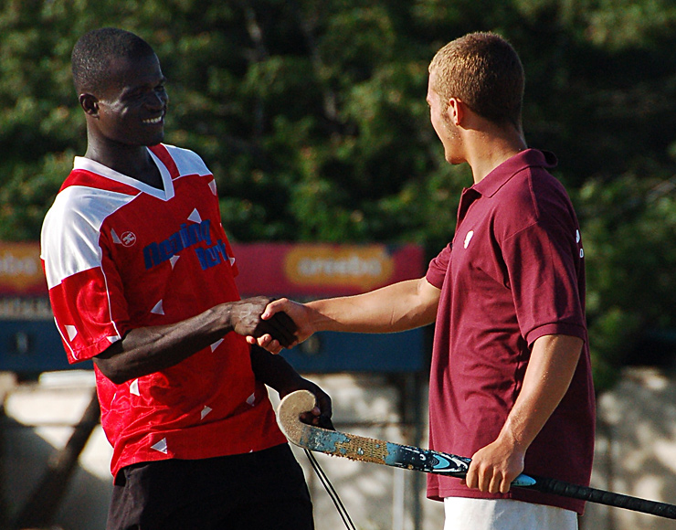 Hockey Training in Ghana