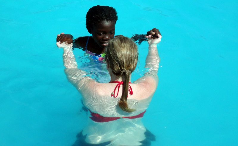 Teach Kids to Swim in Africa