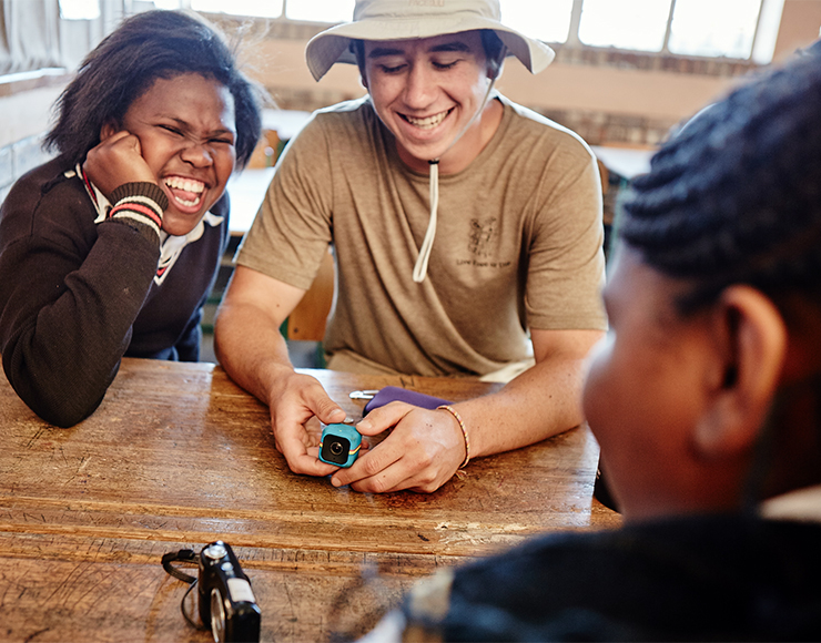 Box Camera Teaching in South Africa