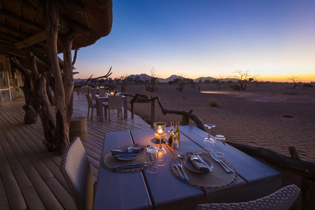 Namibia - Sossusvlei - 1552 - Outdoor Seating at Night