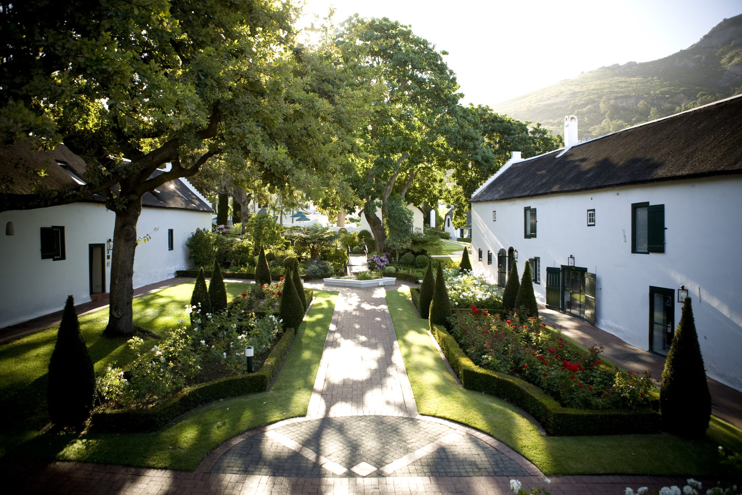 Grande Roche-Courtyard