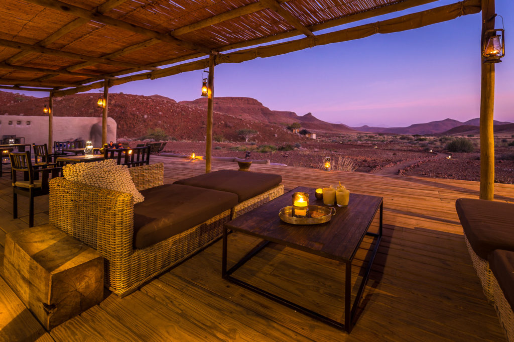 Namibia - Twyfelfontein - 1552 - Damaraland Camp at night
