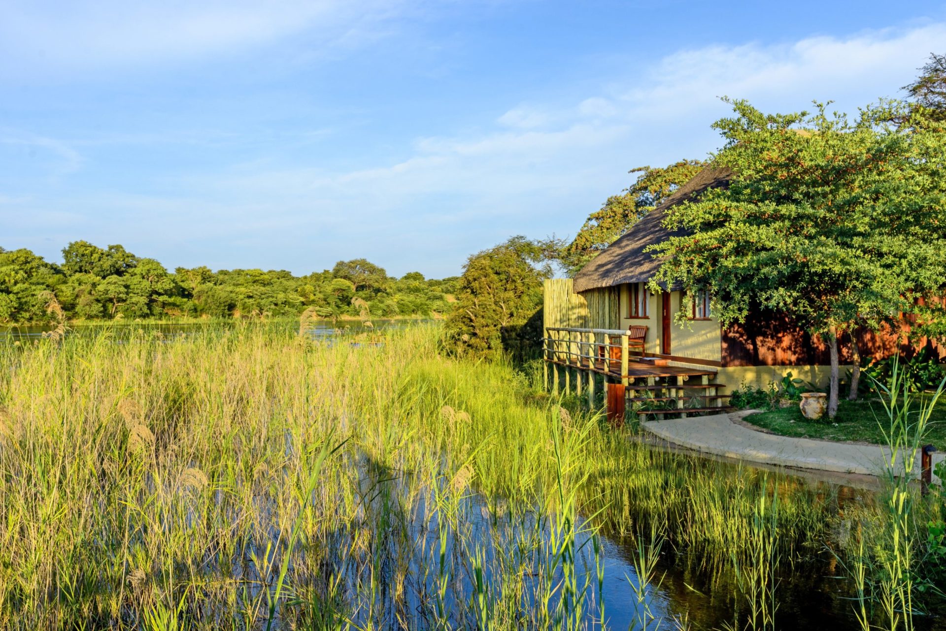 Namibia - 1552 - Hakusembe River Lodge - Exterior