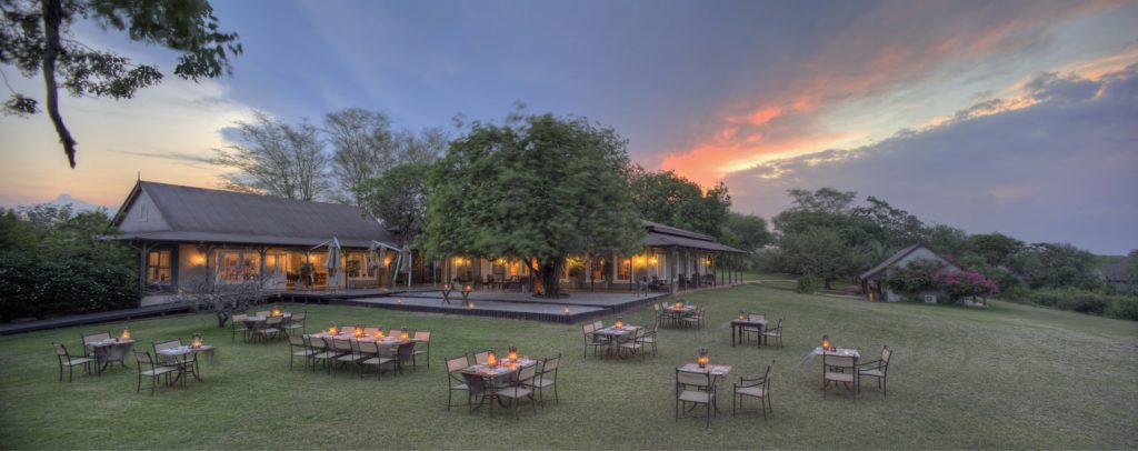South Africa - Kruger - 4948 - Seating outside of Lodge