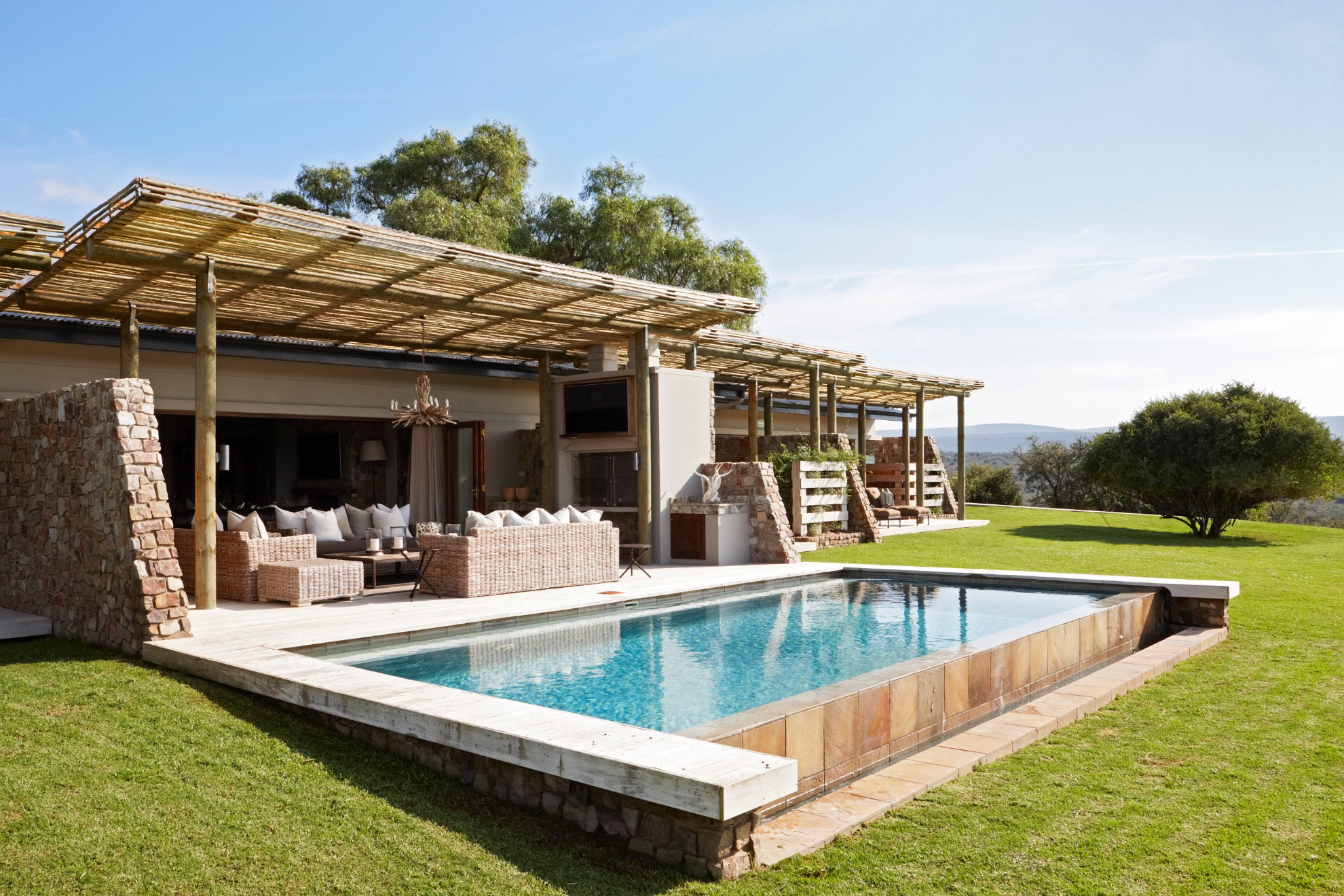 South Africa - Eastern Private Game Reserves - 4948 - Outside Pool