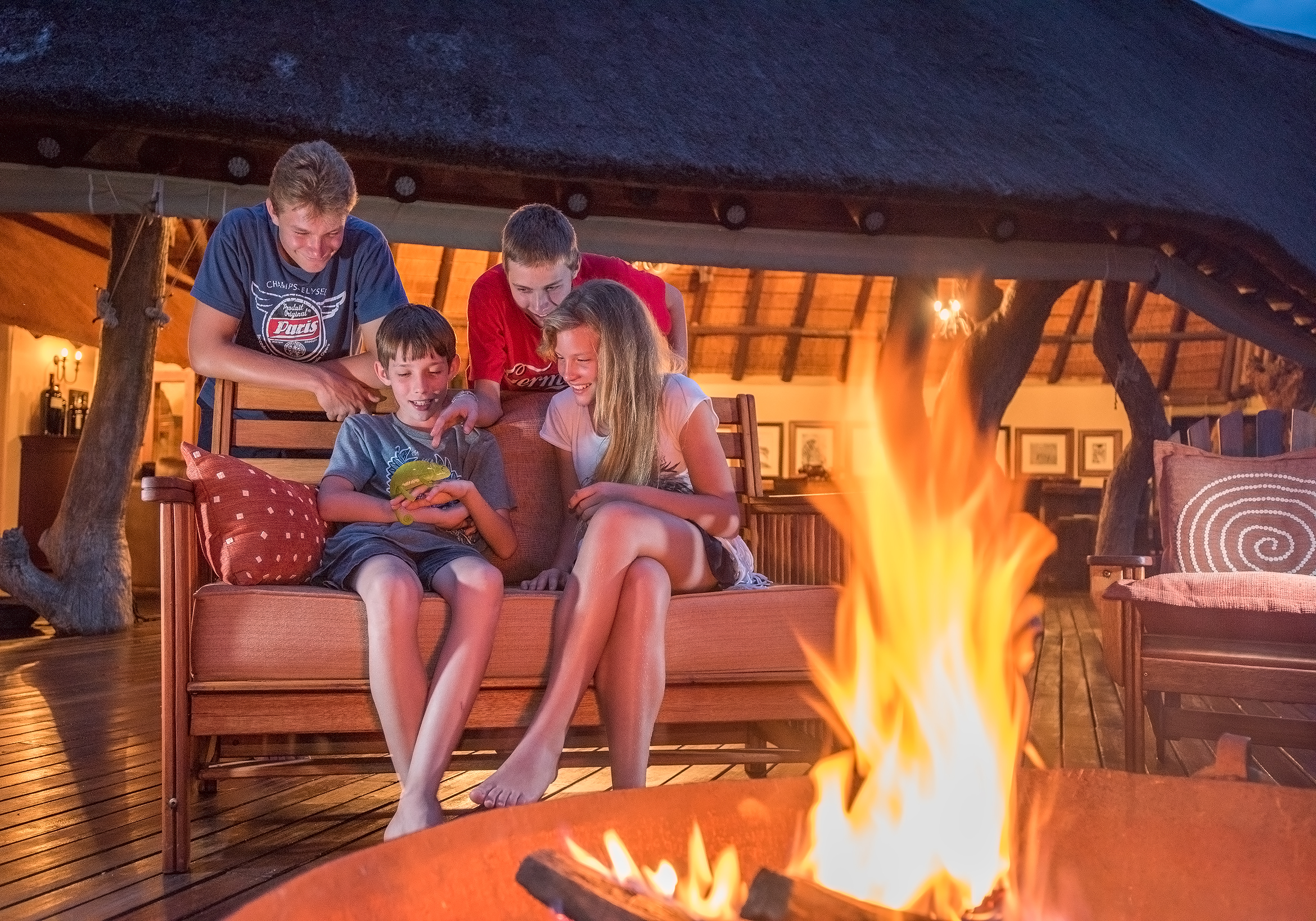 Kaingo Game Reserve Family Fire Pit