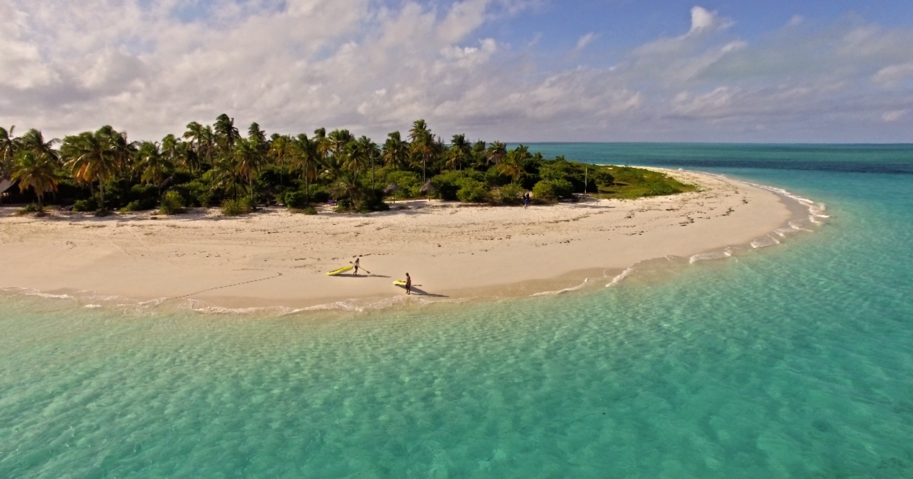 Fanjove Private Island Arial Island View