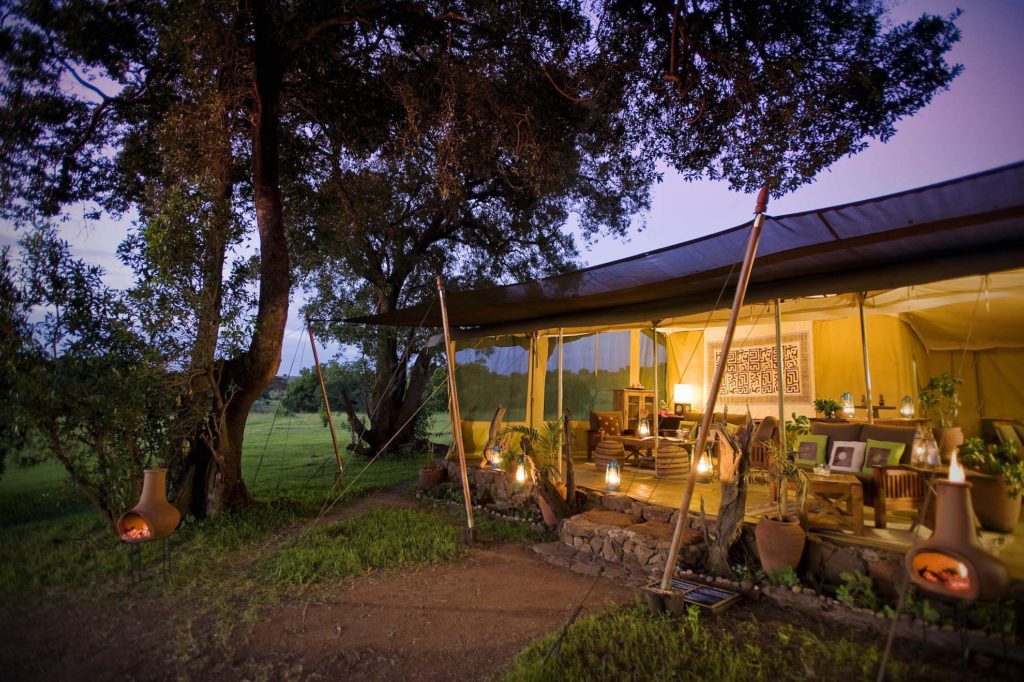 Kenya - Mara North Conservancy - 12890 - Kicheche Mara Camp at night