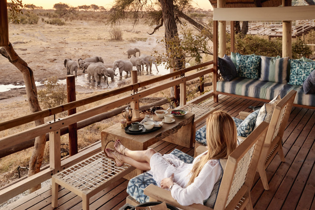 Botswana - Savuti-Chobe National Park - 1553 - Belmond Savute Elephant Lodge Observing elephants