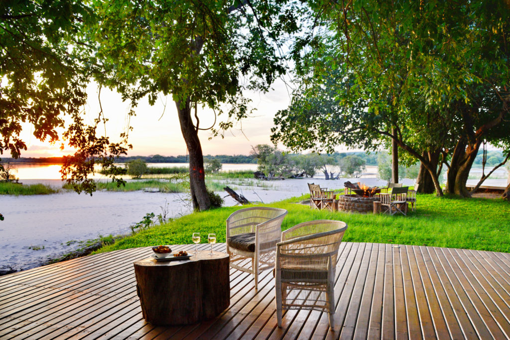 Zimbabwe - Victoria Falls - 1564 - Seating on Decking
