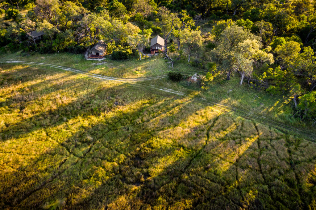 Botswana - Okavango Delta - 1553 - Sanctuary Stanley's Camp from above