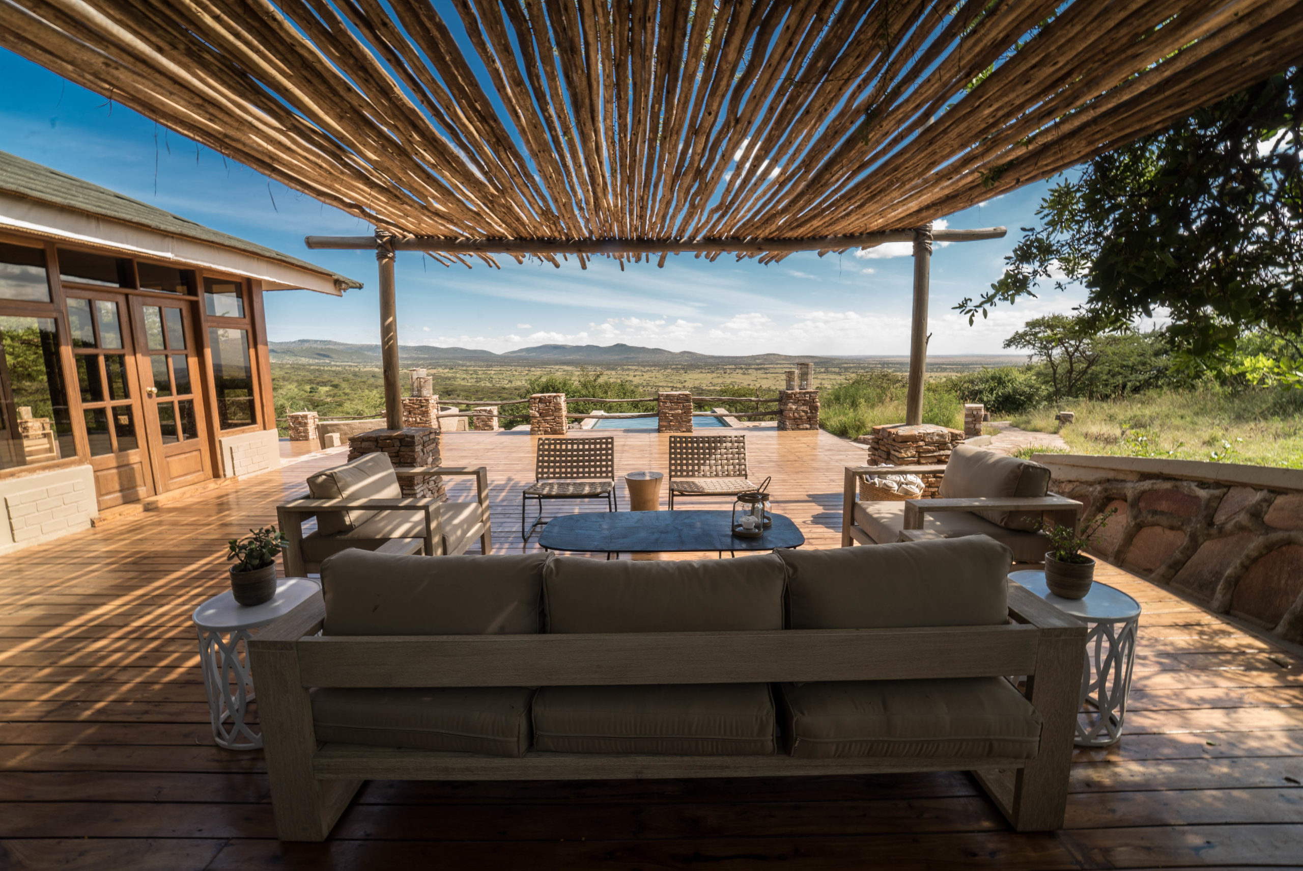Taasa Lodge Main Decking Views