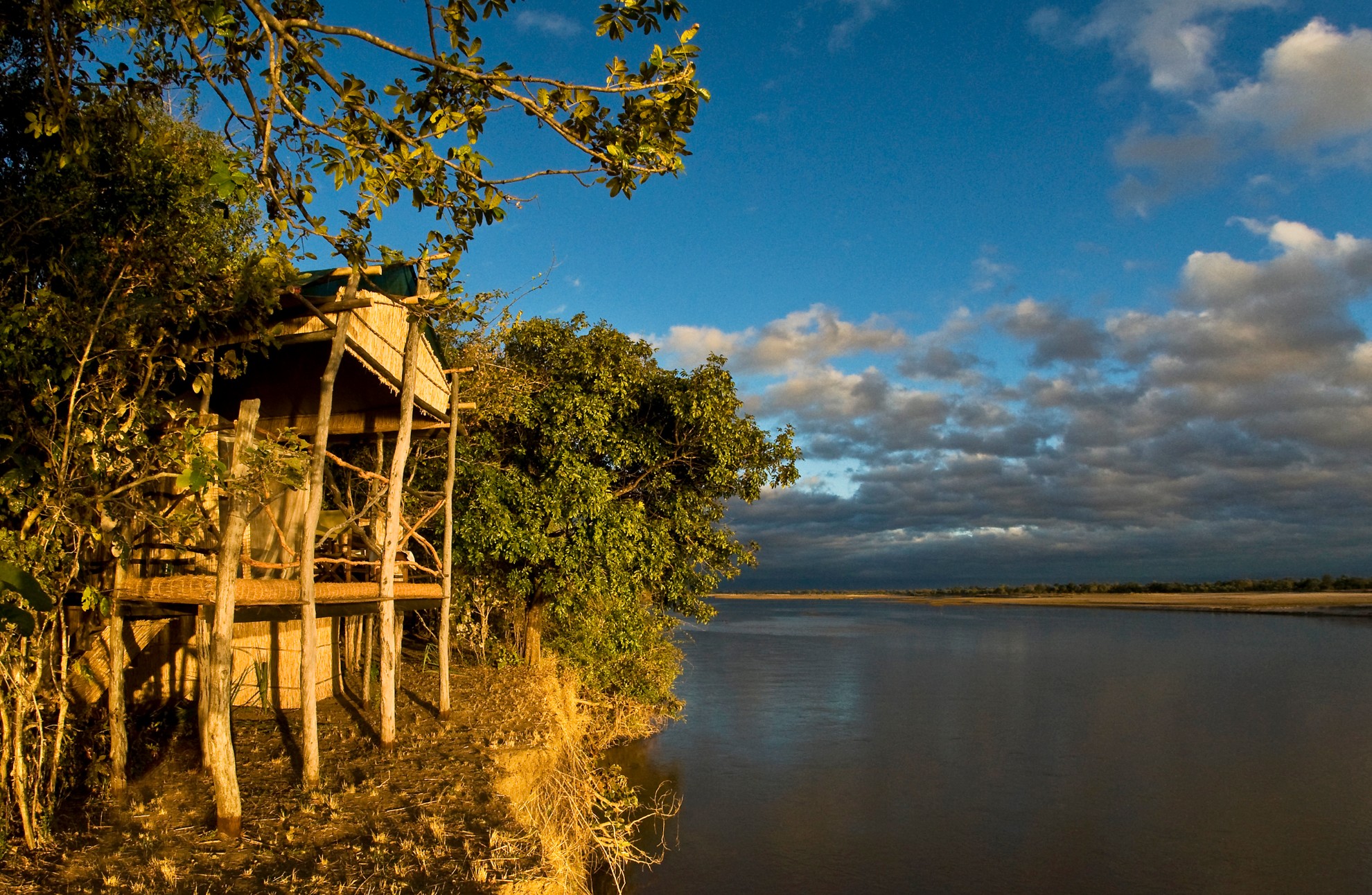 Island Bush Camp South Luangwa National Park island_chalet views