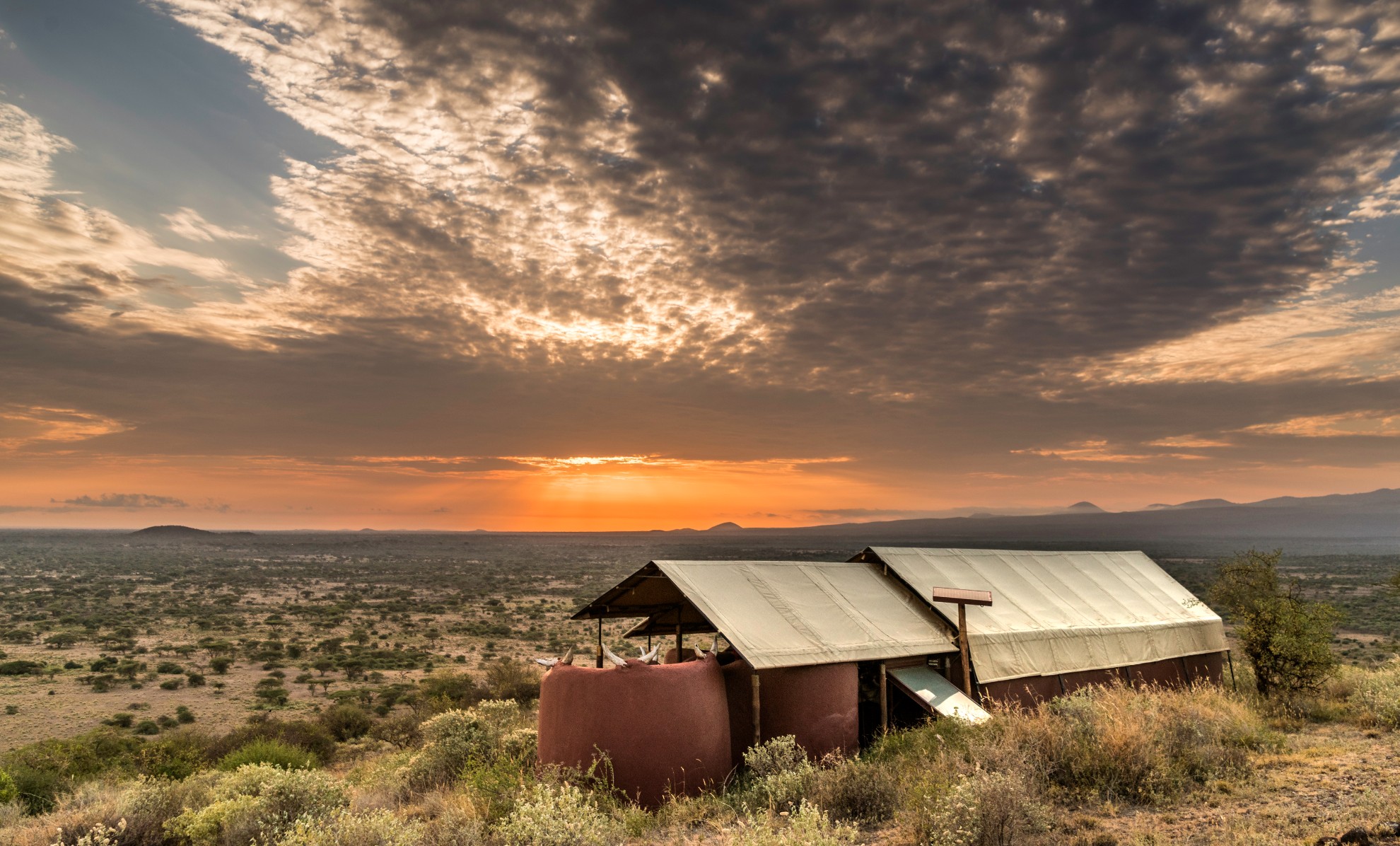 Shu'Mata Camp Sunset Views