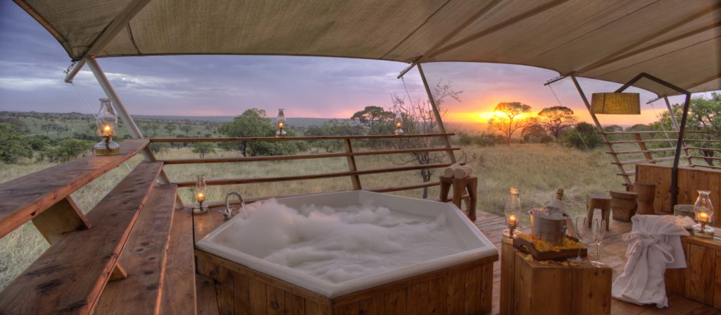 Tanzania - Northern Serengeti - 1568 - Jacuzzi Sunset Views