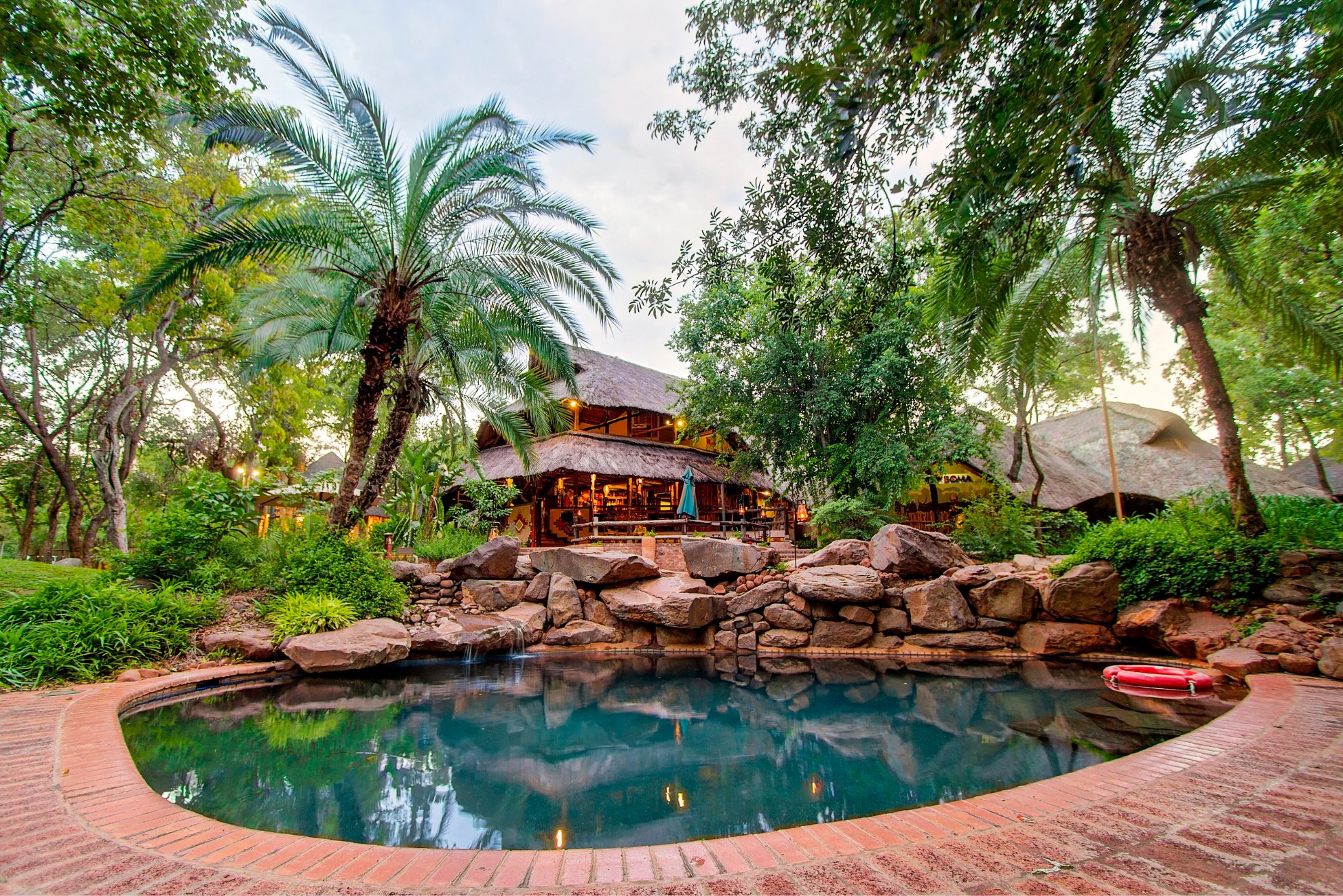 Lokuthula Lodges Victoria Falls Zimbabwe Pool_at_the_boma