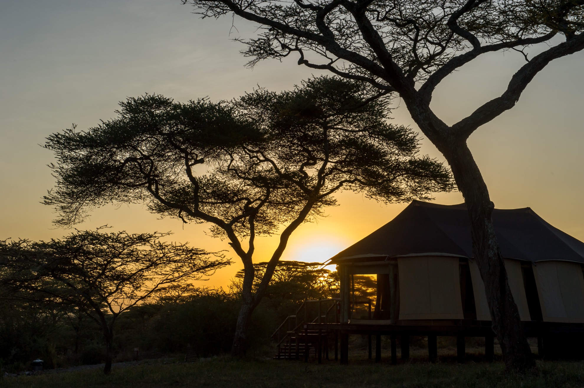 Lake Masek Tented Lodge Sunset
