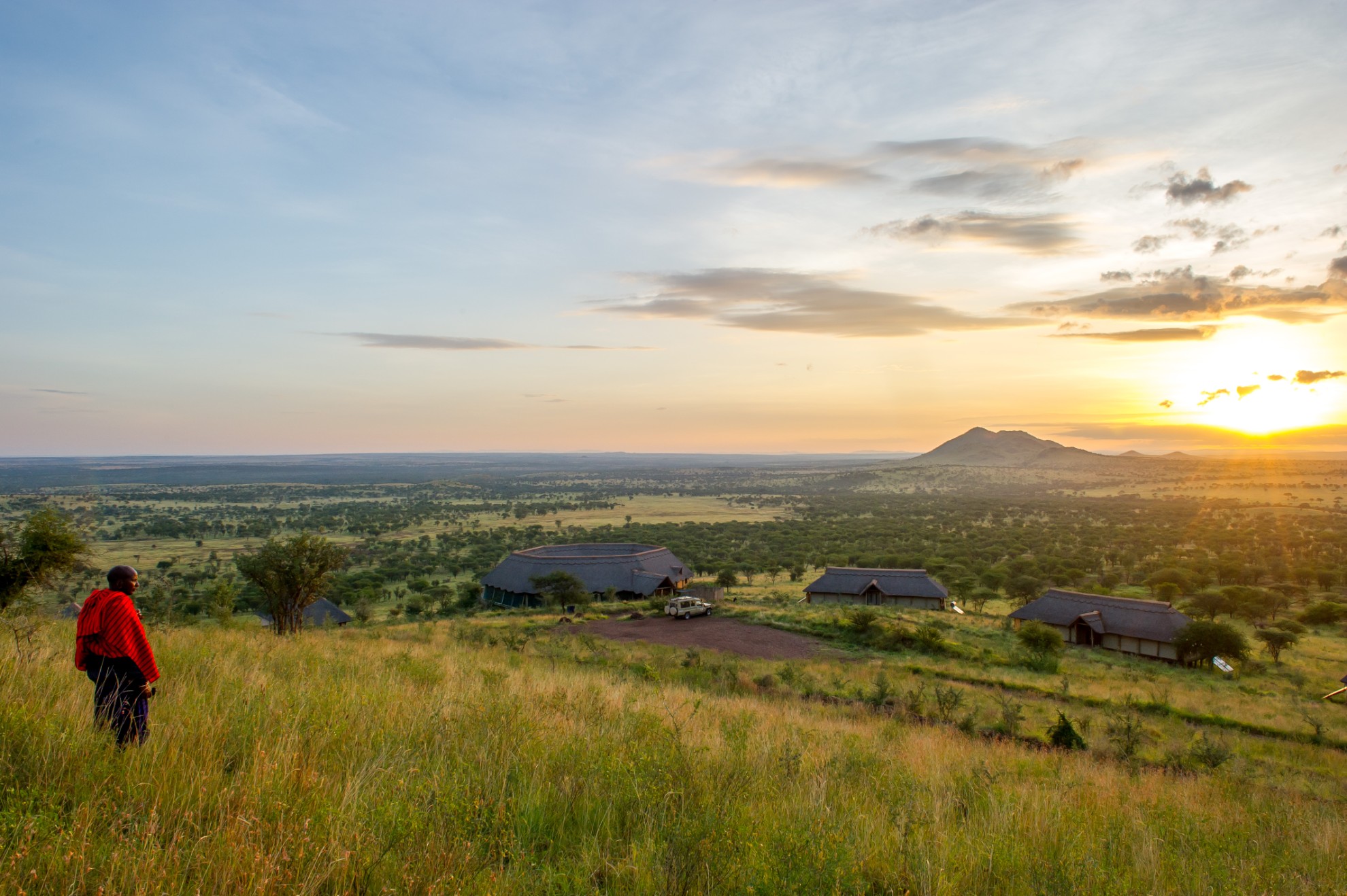 Kubu Kubu Tented Lodge Sunset