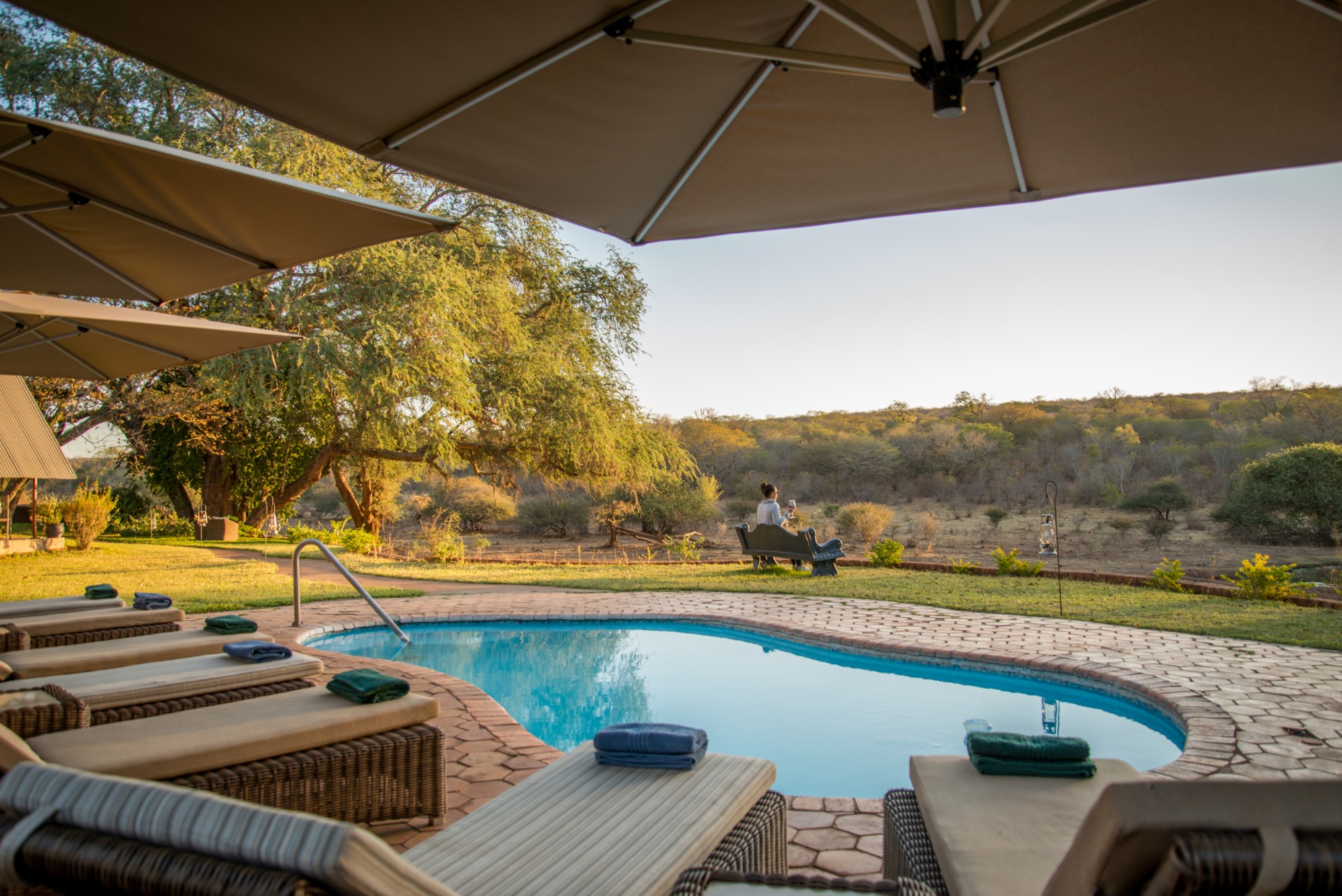 Ursula's Homestead Victoria Falls Zimbabwe Pool Views