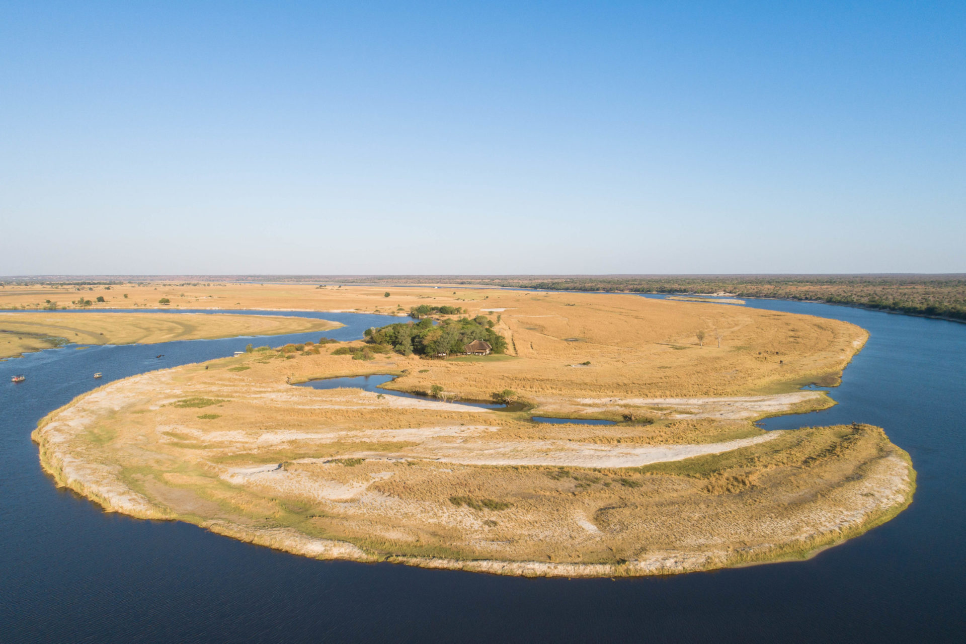 Namibia - 1552 - Chobe Savanna Lodge - Aerial