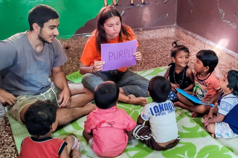 Teach Kindergarten Kids in Goa, India