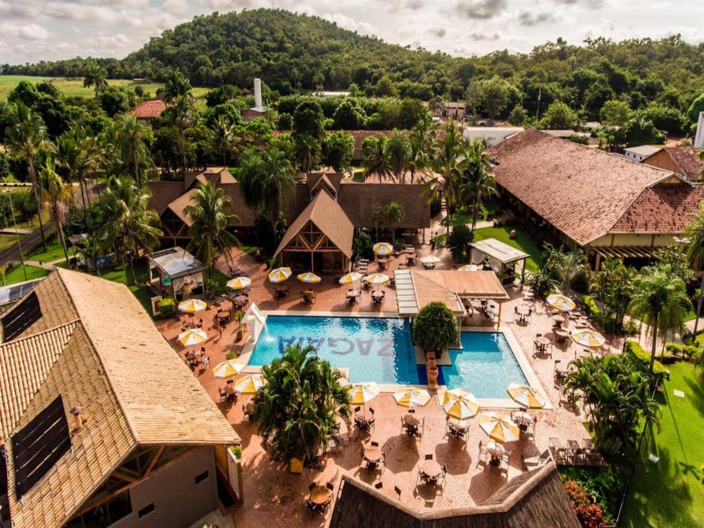 Brazil - 1569 - Bonito - Zagaia Eco Resort Hotel Surrounding Pool Area Panoramic