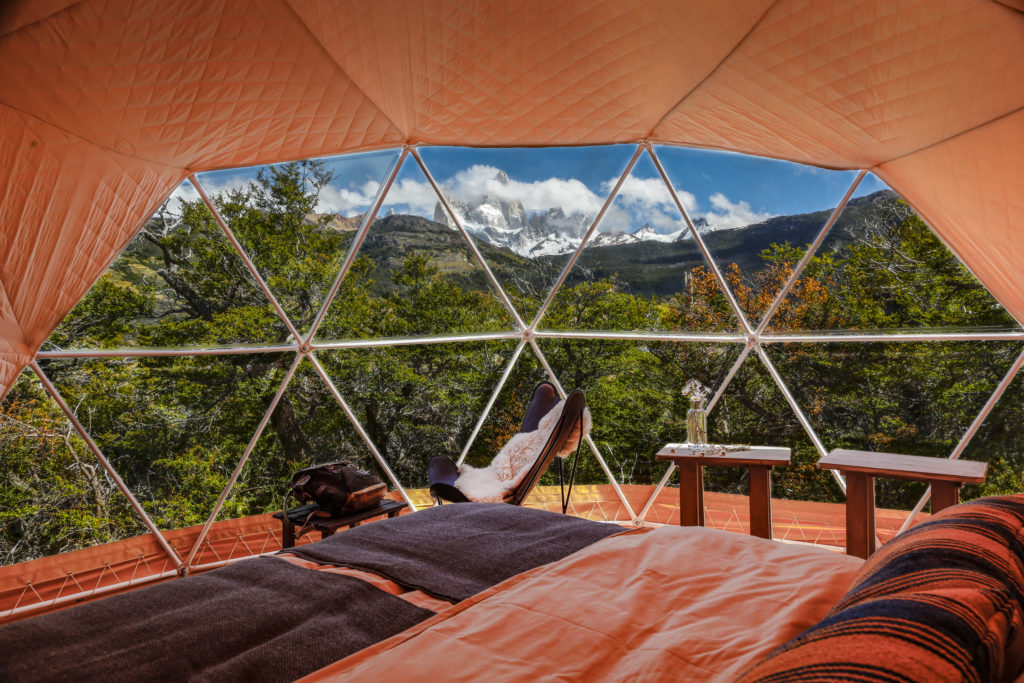Argentina - El Chalten - 1584 - View from bed