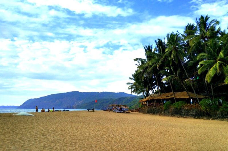 Goa Beach in India