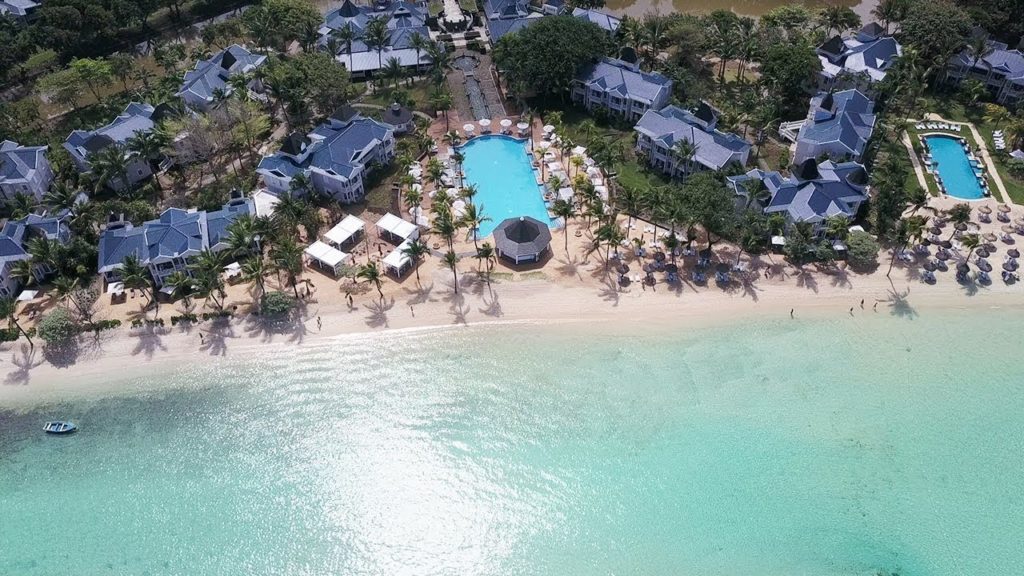 Mauritius - South Coast - 3996 - Heritage Telfair Resort & Spa - Drone view from above