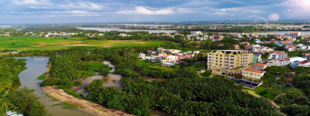 Vietnam - Hoi An - 16103 - Resort & Spa from Above
