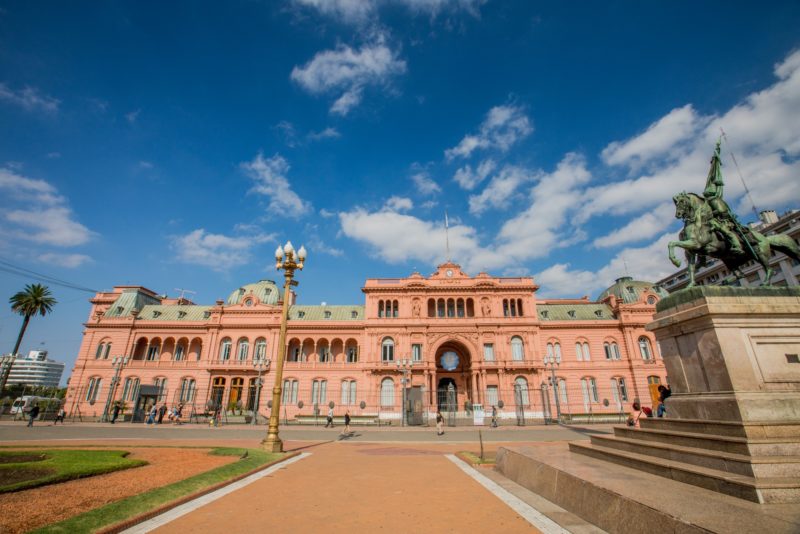 Argentina - 1584 - Casa Rosada - Half Day City Tour Buenos Aires - Historical Buildings