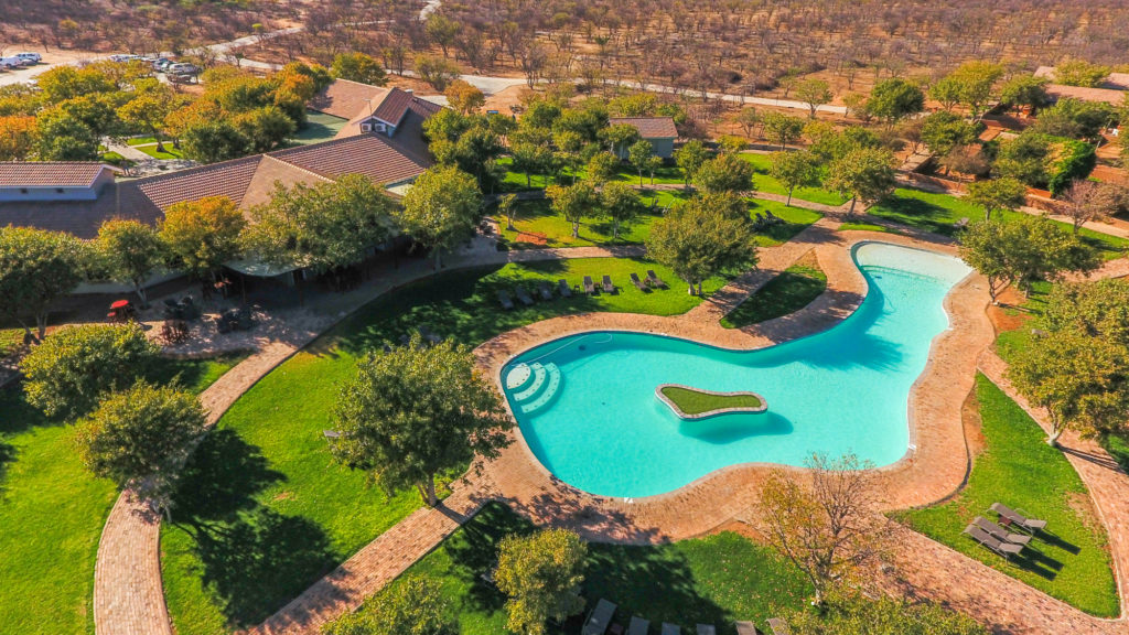 Namibia - 1552 - Damaland - Damara Mopani Lodge aerial
