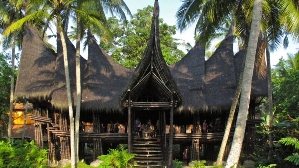 Indonesia - Ubud - 18268 - Main Entrance to Lodge