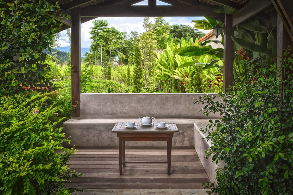 Thailand - Pai - 18264 - Undercover Seating