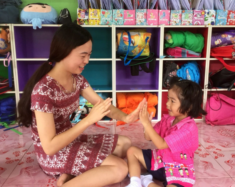 Work with Children in Thailand
