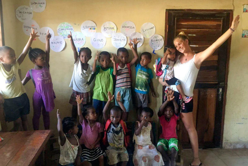 Teach Kids in Madagascar, Africa