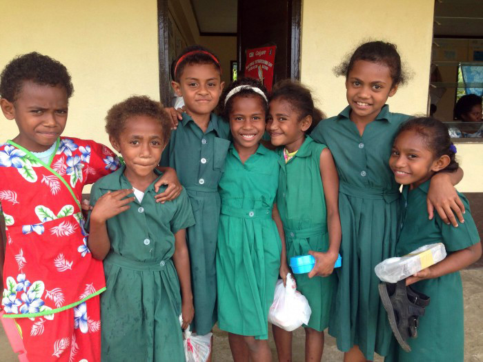 Fijian School Kids