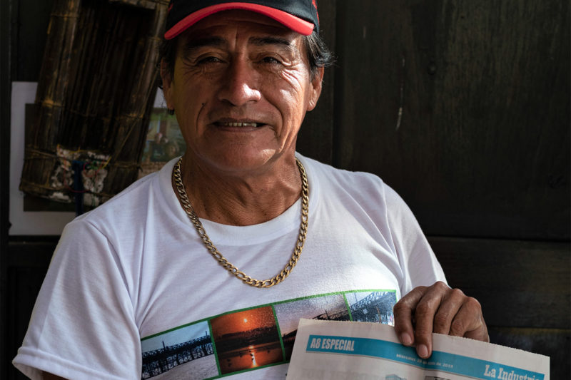 Head of surf and beach cleaning programme Peru