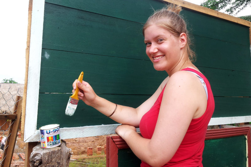 Community Renovation Work in Cambodia