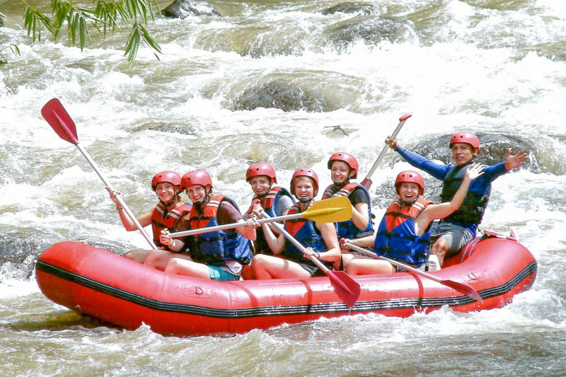 White Water Rafting in Bali, Indonesia