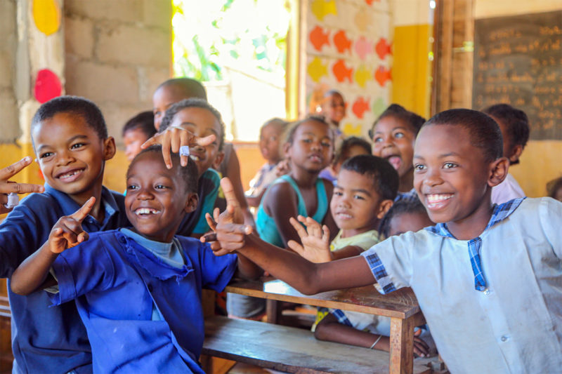 Madagascan School Children