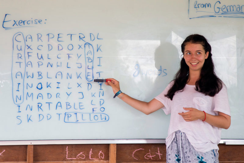 Teaching Session in Cambodia