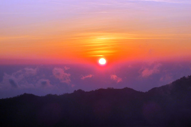 Sunset in Bali