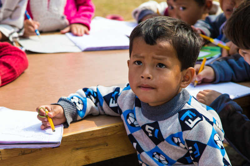 Young Nepalese Kid