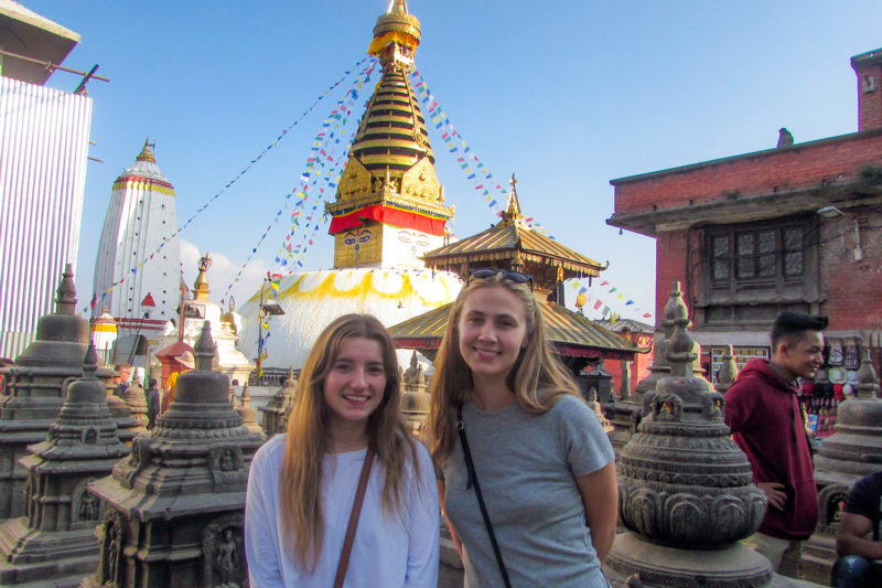 Temple Visit in Nepal